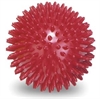 Massagebold med pigge på Ø9 cm i rød